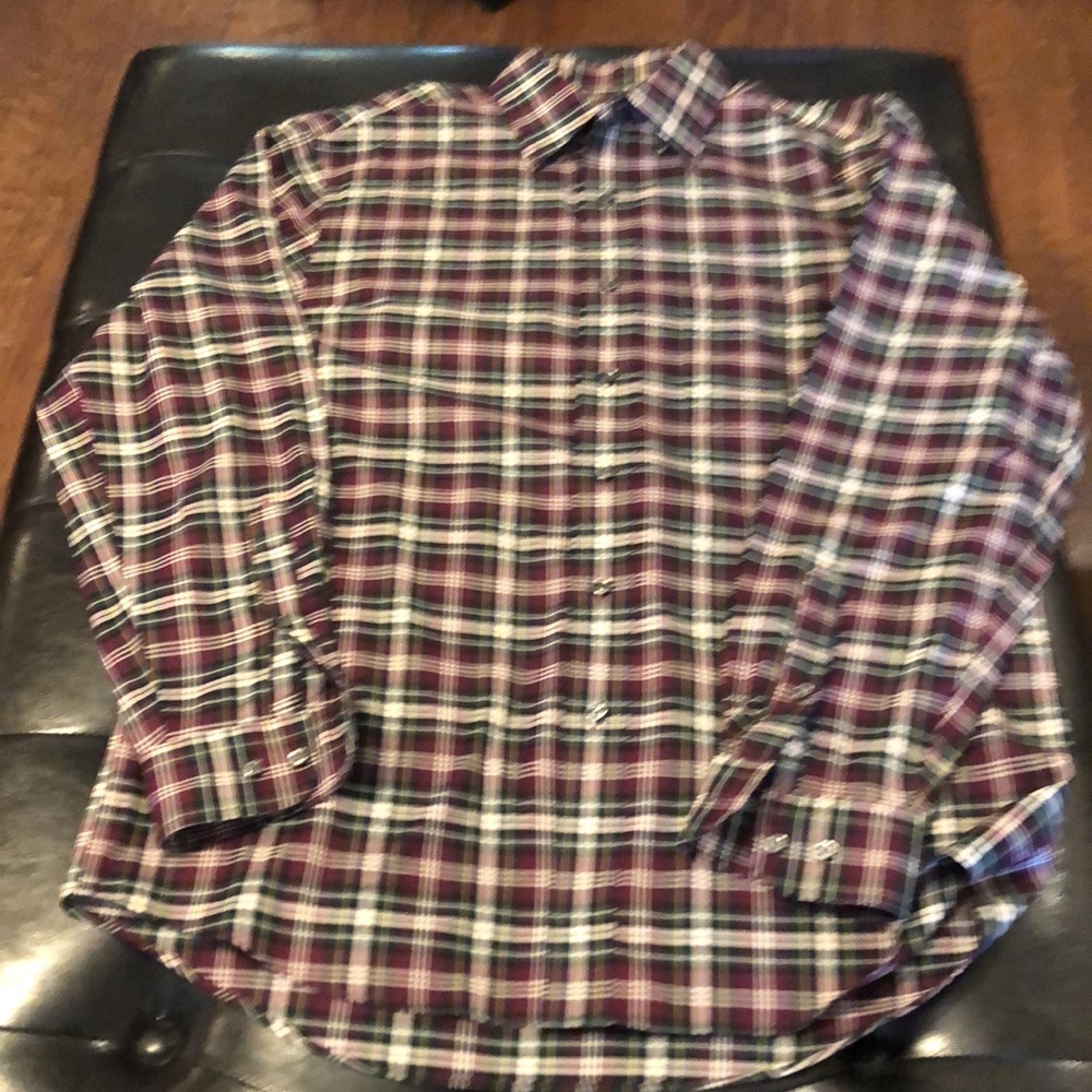 JOS.A.Bank-Mpreppy classic look-maroon,beige, gold, green, Black color-Like New! - Picture 3 of 7